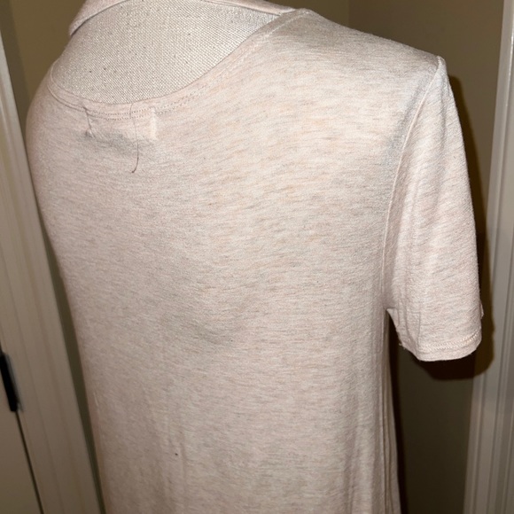 Workshop Republic Clothing Women Tan Size S Short Sleeve Pocket T-Shirt - Picture 9 of 12